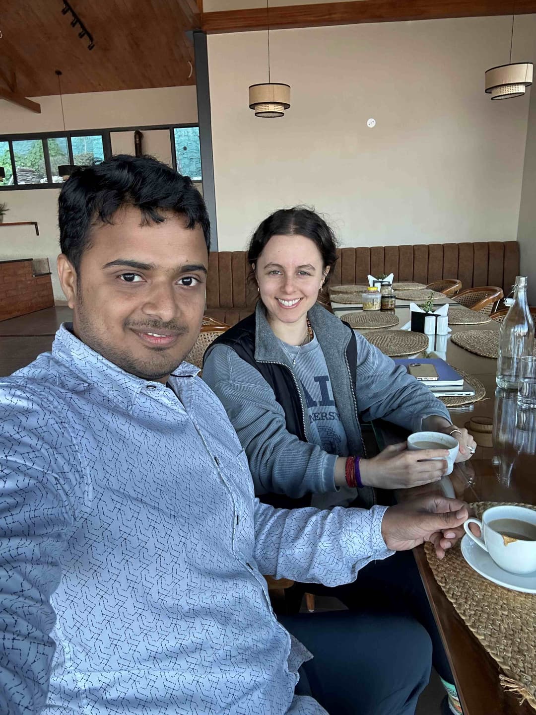 Sasha and Vivek at Rudraksh Resort 2